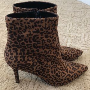 B.P Leopard boots